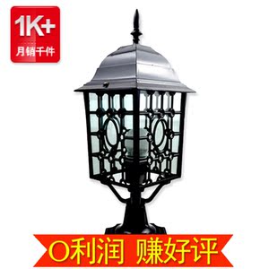柱头灯墙头灯柱灯围墙灯花园别墅防水led具室