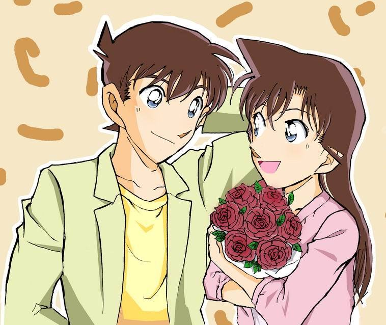 照片十字绣 卡通动画工藤新一小兰青梅竹马 新兰十字绣 我行你秀|一淘网优惠购|购就省钱