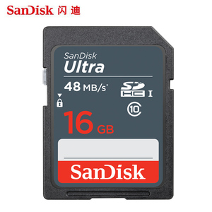 闪迪SD卡 16G内存卡 奥迪A6L汽车存储卡相机