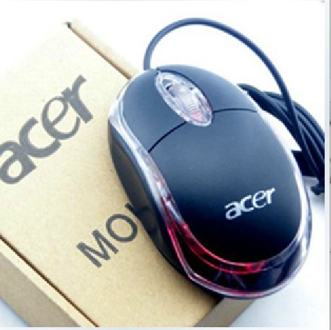 鼠标acer宏基光电鼠标 笔记本鼠标 usb鼠标工包 小鼠标 有线鼠标