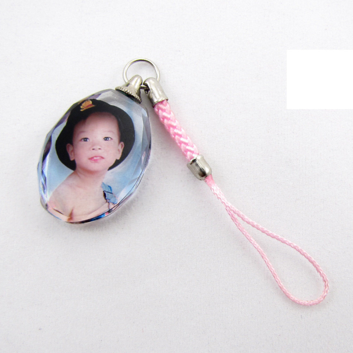 <em>水晶照片</em>制作<em>钥匙扣</em>手机挂件公司LOGO挂饰定