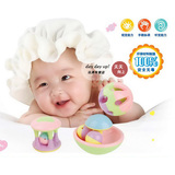 正品婴侍卫 婴儿溜溜摇铃组合 宝宝手抓玩具 幼儿玩具