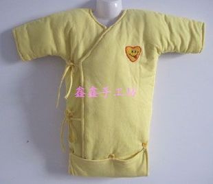 手工婴儿棉花睡袋睡衣披风抱被肚兜尿垫\/订做