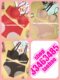 Japan VIVI paragraph 3 sets 包邮 recommend a rope-style chest of hearts Seamless Underwear Set 3 colors