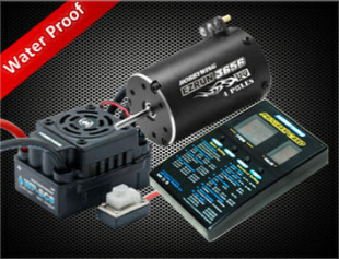 eZRun WP-SC8 电调+3656 3400KV 电机+编程