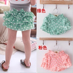 女童2012<em>夏装</em>韩版儿童蛋糕裙裤童装<em>短裤女</em>宝