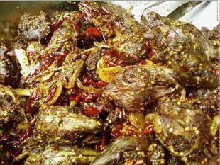 成都名小吃*王妈手撕烤兔*美味兔头5个加真空