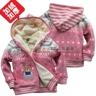 安奈儿女童毛衣外套夹绒,刚在网上看到的,价格