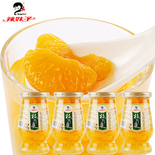 湖南特产 <em>辣妹子橘片爽</em> 水果罐头 桔子罐头248