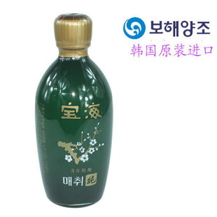 FF435※进口韩国酒 宝海 梅翠纯青梅酒&middot;5年陈酿375ML