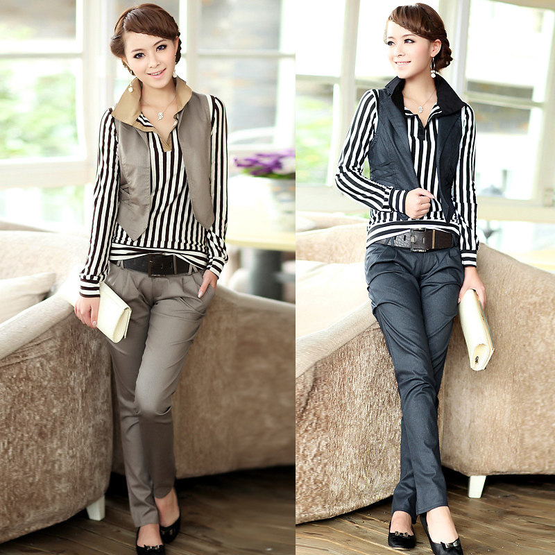 [韩版<em>女职业装</em>-<em>淘宝</em>购]2011 秋装新款 韩版时尚