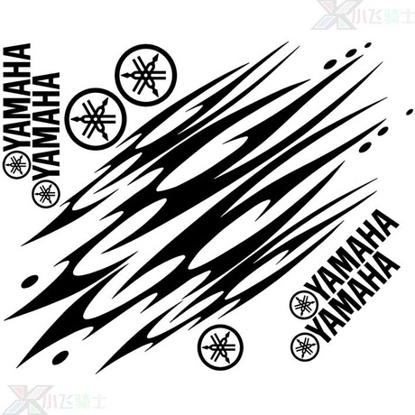 摩托车贴纸摩托车贴花摩托车贴画电动鬼火福喜