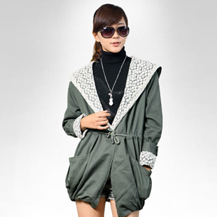 我要买适合150厘米身高,75公斤体重穿的风衣