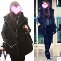 2013新款<em>棉马甲女</em>秋冬<em>中长款</em>时尚女装<em>大码</em>休