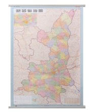 【陕西地图挂图】最新最全陕西地图挂图 产品