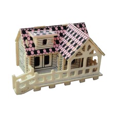 【3d木制立体拼图别墅】最新最全3d木制立体