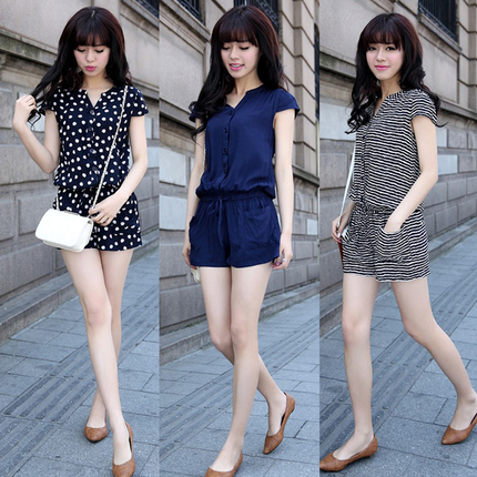 半折包邮 <em>显腿</em>显<em>瘦</em> 连衣裤女<em>短裤</em>2014女装大码