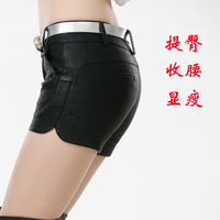 欧洲站 2014新款韩版春款<em>皮短裤</em>女 修身PU皮