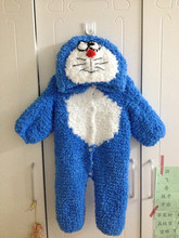 小叮当 <em>机器猫</em> 手工编织毛衣 绒绒衣 连体衣 超