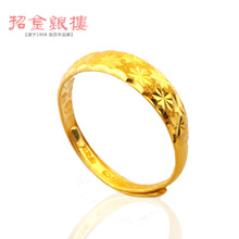 【万戒指足金】最新最全万足金产品女生v戒指歌唱的好听戒指适合图片