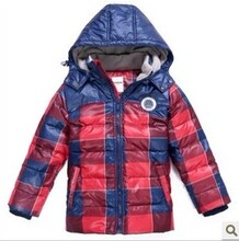 柜正品童装2013新款冬装<em>男中童外套羽绒服</em>22