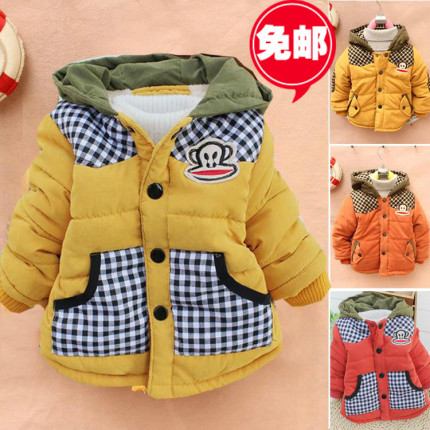 <em>宝宝</em>衣服女<em>婴儿冬装</em>童装儿童棉袄0-1-2-3岁<em>男</em>