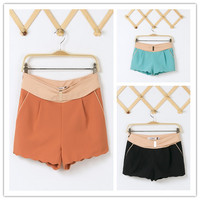 <em>CCDD</em>2014新款夏装<em>短裤</em>朵以<em>女装</em>正品纯色热