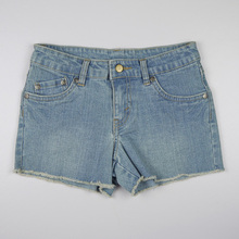 【<em>10岁女童</em>牛仔<em>短裤</em>】_童装价格_最新最全童