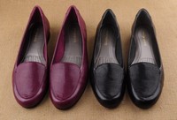 欧美大牌外贸新款 高端定制全真皮中空女平底