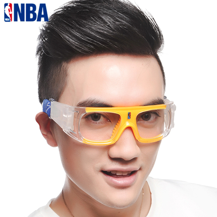NBA 打篮球眼镜足球眼镜 户外近视眼睛男运动
