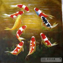 【九鱼图油画】最新最全九鱼图油画 产品参考