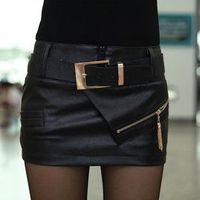 时尚<em>短裤</em>2014新款女装秋春装韩版靴裤PU<em>皮短</em>