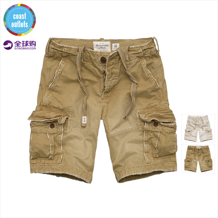 af正品<em>美国代购 男士</em>夏季<em>短裤</em> 多口袋工装裤大