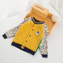 秋冬新款韩版儿童全棉针织<em>开衫0岁</em>-3岁男童纯