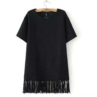 短压夹-殊压纹细格子<em>A字短裤</em>2015冬季新款高