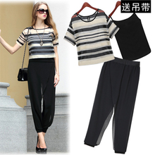 【九分裤的<em>女夏季套装</em>】最新最全九分裤的<em>女夏</em>