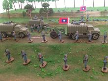 军事玩具模型-【铁血抗战-川军66师出川(凯撒