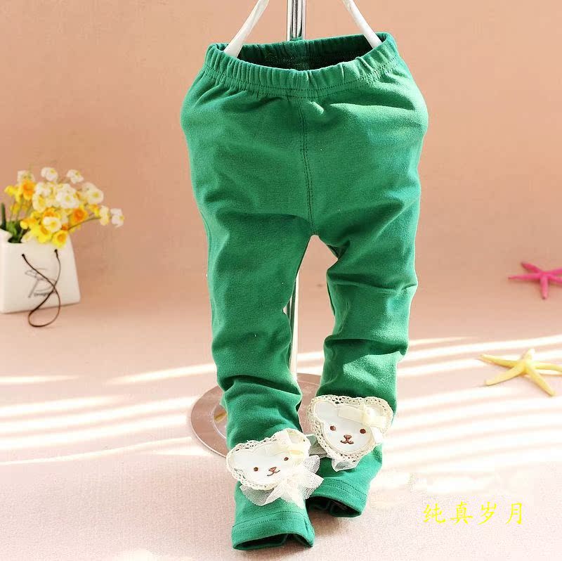 01-2岁女宝宝打底裤春秋装小脚裤子四7五6八