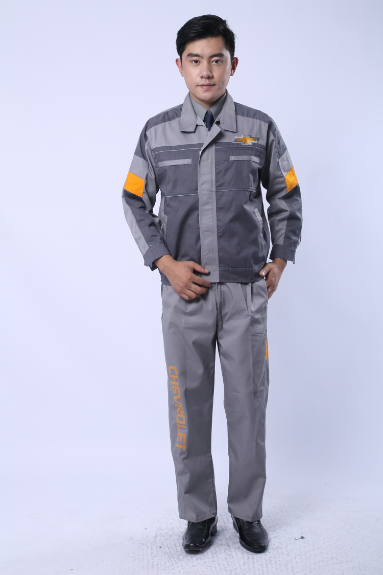【雪佛兰汽车4S店售后工作服雪佛兰维修工专
