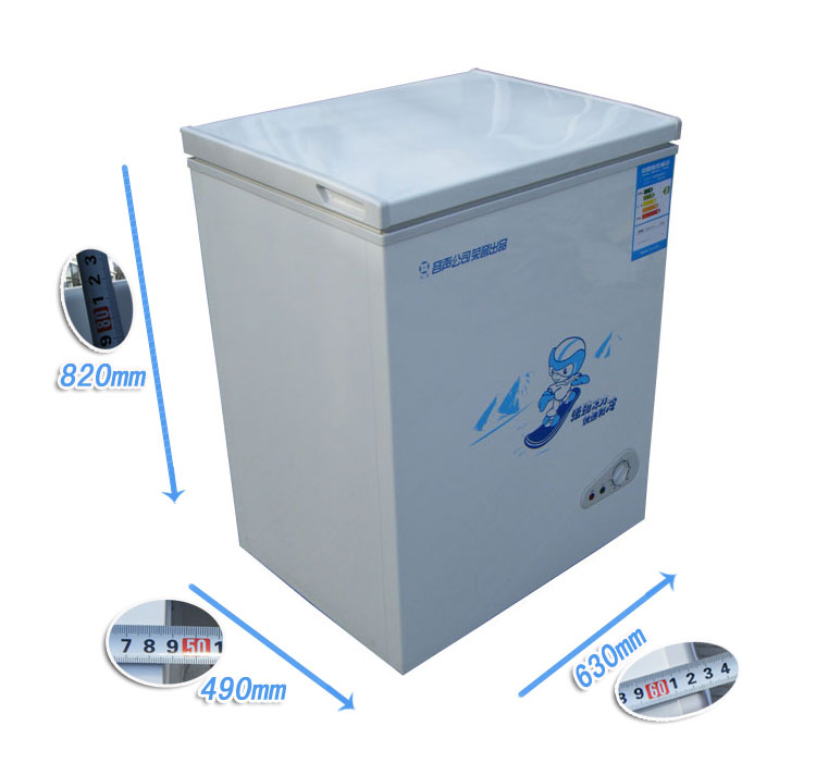 全国联保容声 bd/c-100a家庭用小冰柜小冷柜冷藏冷冻转换