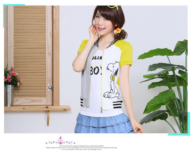 布依丛林2014夏装新品<em>时尚少女装</em>中学生套装