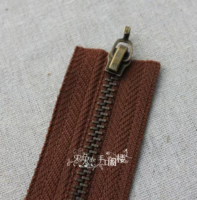 拉链的安装方法