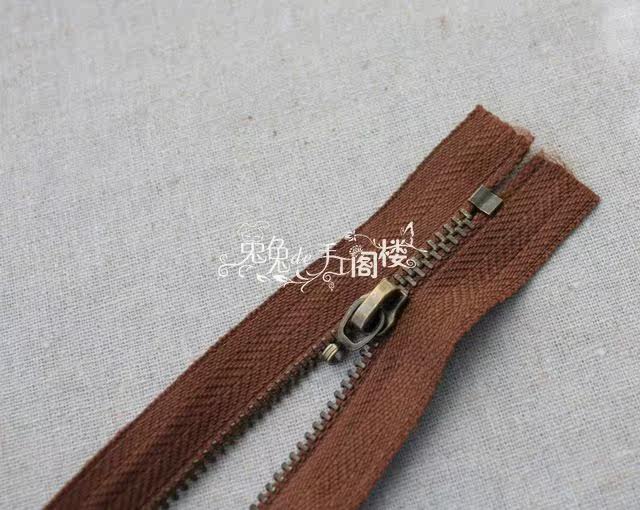 拉链的安装方法