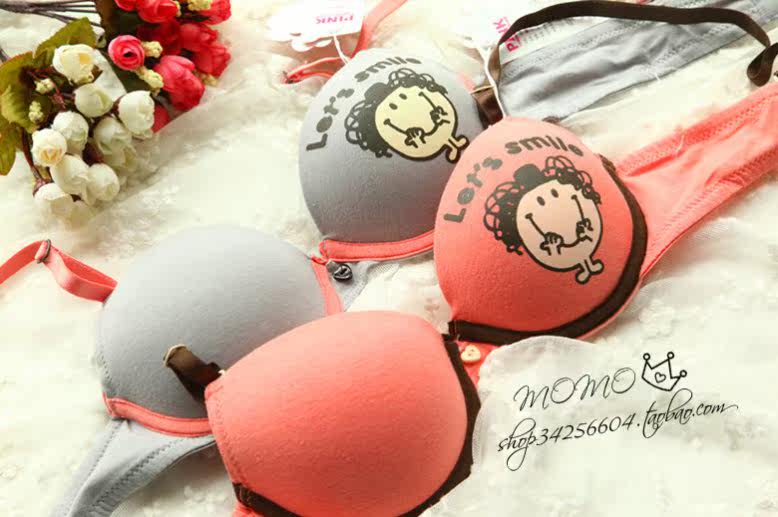 内衣 <em>文胸</em>可爱女士内衣内裤<em>动画</em>可爱少女<em>套装</em>