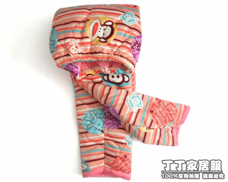 【<em>大嘴猴大童</em>男孩女孩冬季<em>珊瑚绒</em>夹棉加厚<em>睡衣</em>
