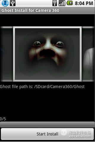 Camera 360幽灵模板