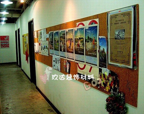 8mm<em>软木</em>板<em>照片墙/软木</em>片材/留言板/宣传告示栏