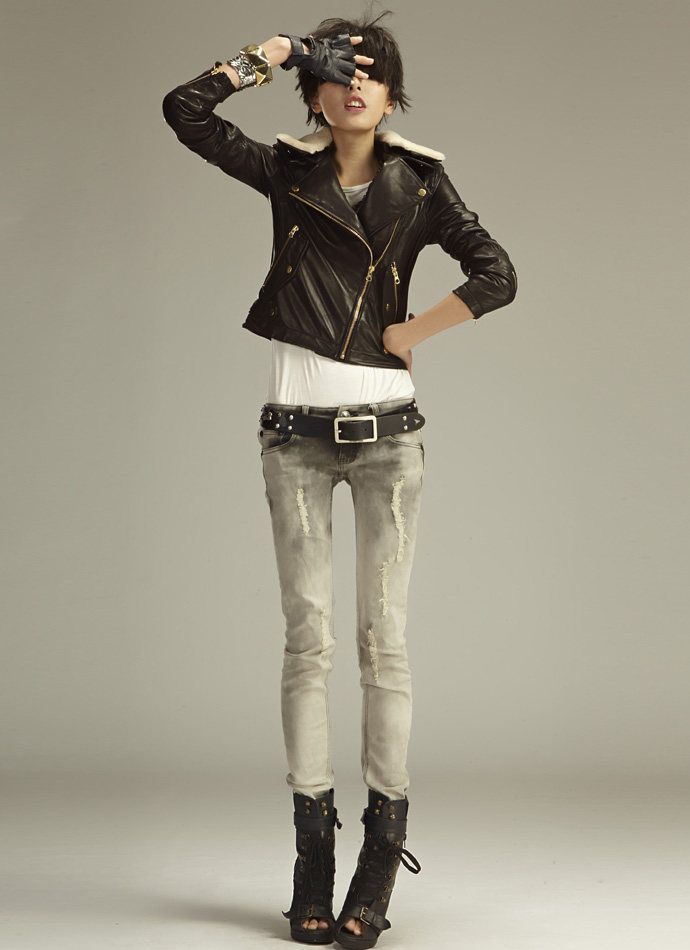 leather jacket