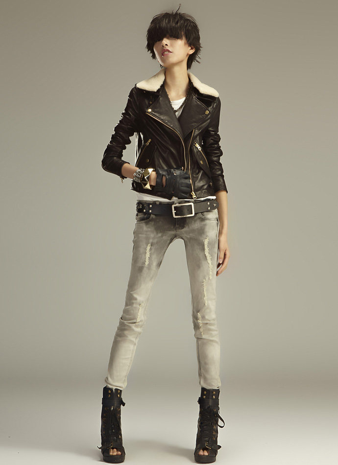 leather jacket