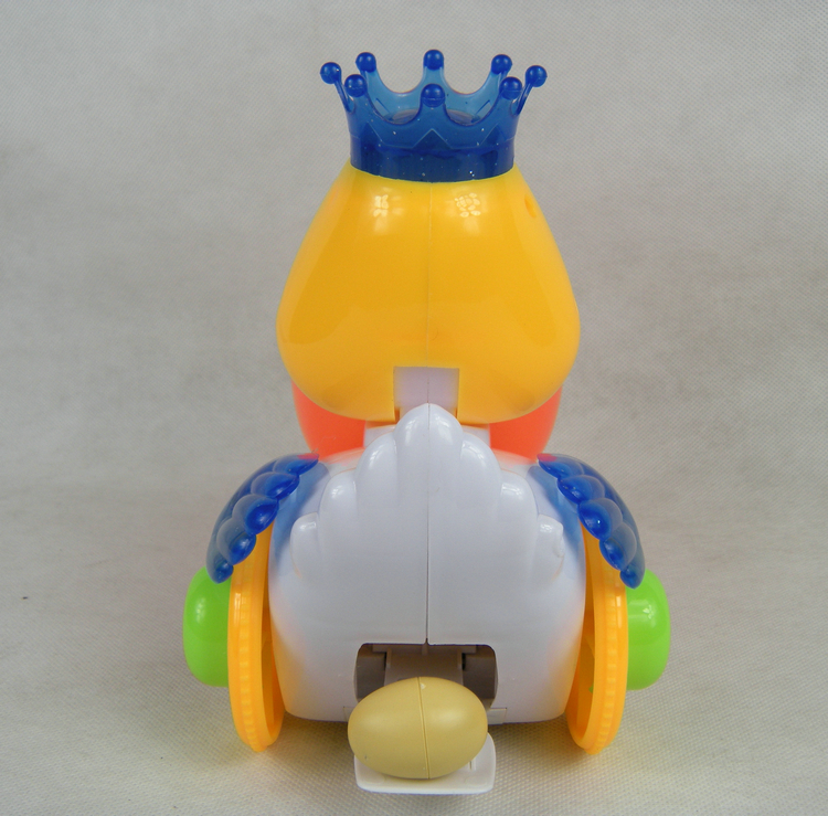 【会下蛋的皇冠鸭589-5 奇趣鸭子下蛋 电动万